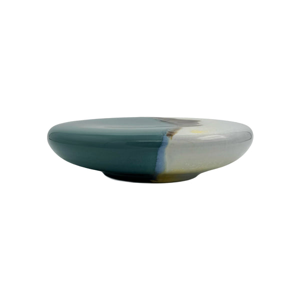 Jaune de Chrome Iriomote Landscape - Mini Bubble Flat Plate  - 6.5 in SKU: BUB1008IRIOIRIO000