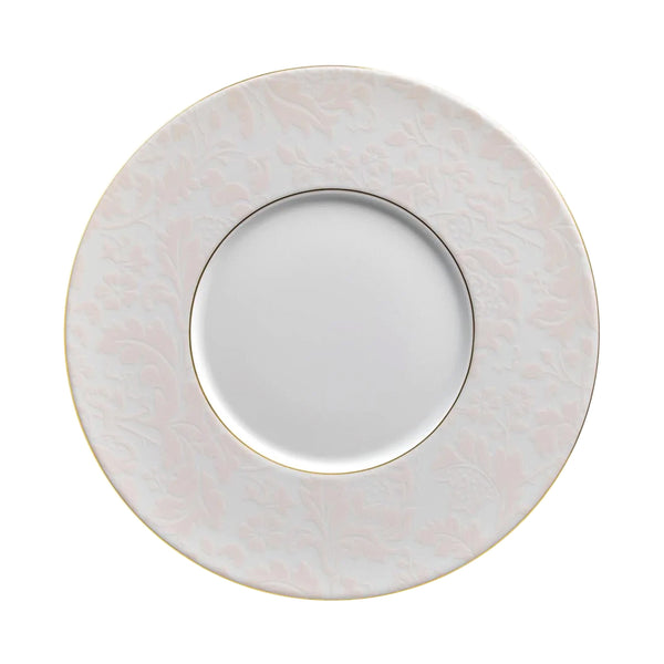 Jl Coquet Indian Pink Powder Pink Gold Trim - Plate 29 cm - 15, 2011 - 11.4 in SKU: DMO1004BBA107