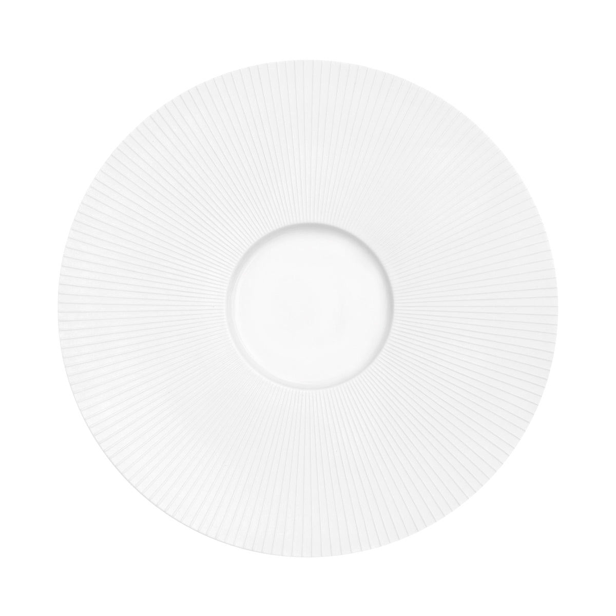 Jl Coquet BOLERO Satin White - Amuse-bouche Plate - 11.6 in SKU: BOL1031BS0000