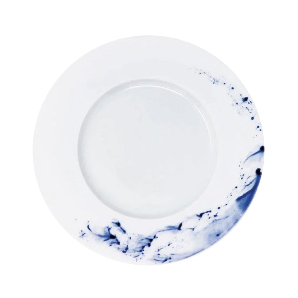 JL Coquet  BLUE IMPRESSION - Assiette plate 6.5 Inch SKU: DMO1034BIMPBLNC000