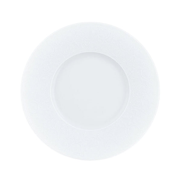 Jl Coquet SWAN Satin White - Flat Plate - 10.6 in SKU: SWA1034BS0000