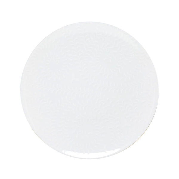Jl Coquet ARJUNA White on White - Flat Plate - 10.6 in SKU: AGO1034BB0103