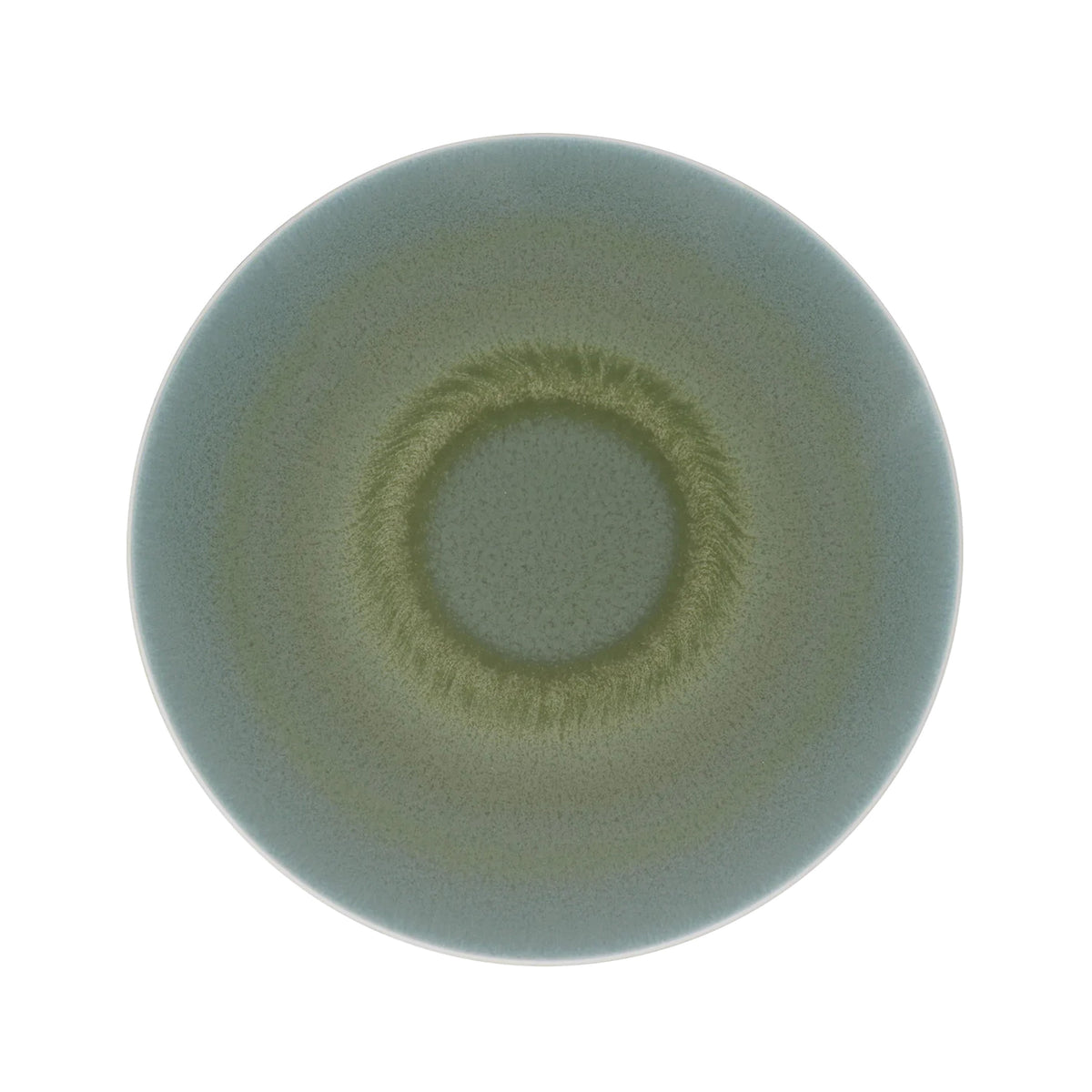 JL Coquet  TODRA Vert - Assiette plate 10.63 Inch SKU: AGO1034TVERCREM000