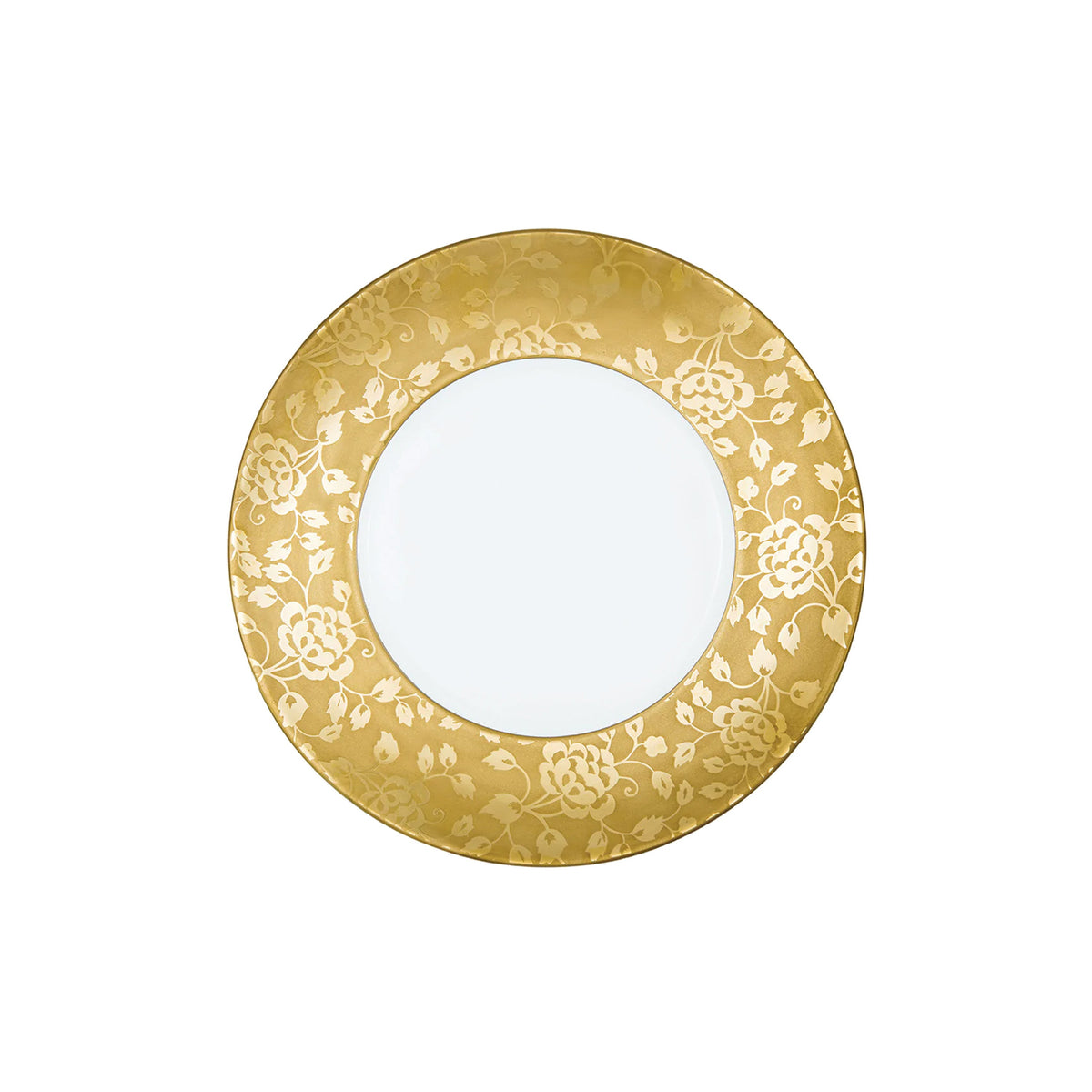Jl Coquet THISTLES Gold Inlay - Dessert Plate - 8.3 in SKU: MHV1028BBA014