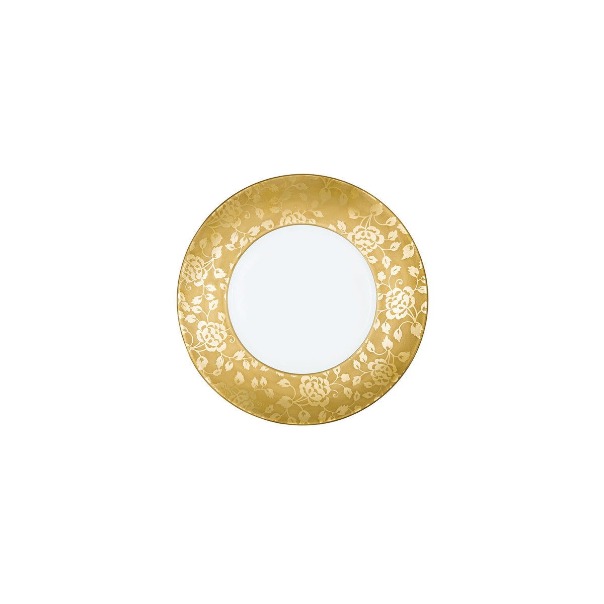 Jl Coquet THISTLES Gold Inlay - Bread Plate - 6.5 in SKU: MHV1008BBA014