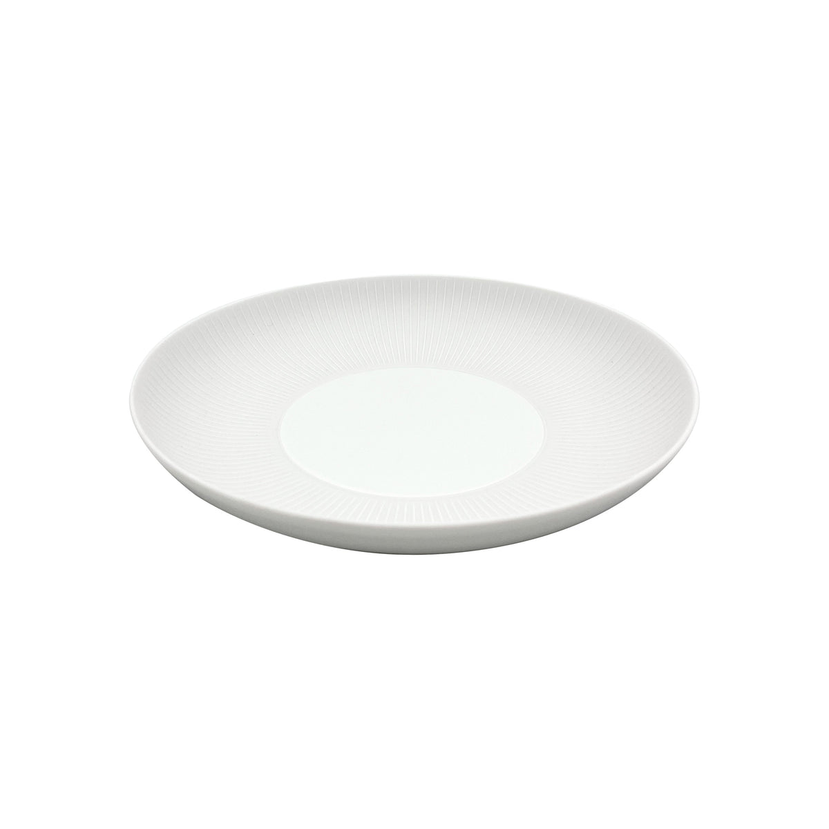 Jl Coquet BOLERO Satin White - MM Pasta Plate - 9.4 in SKU: BOL1009BS0000