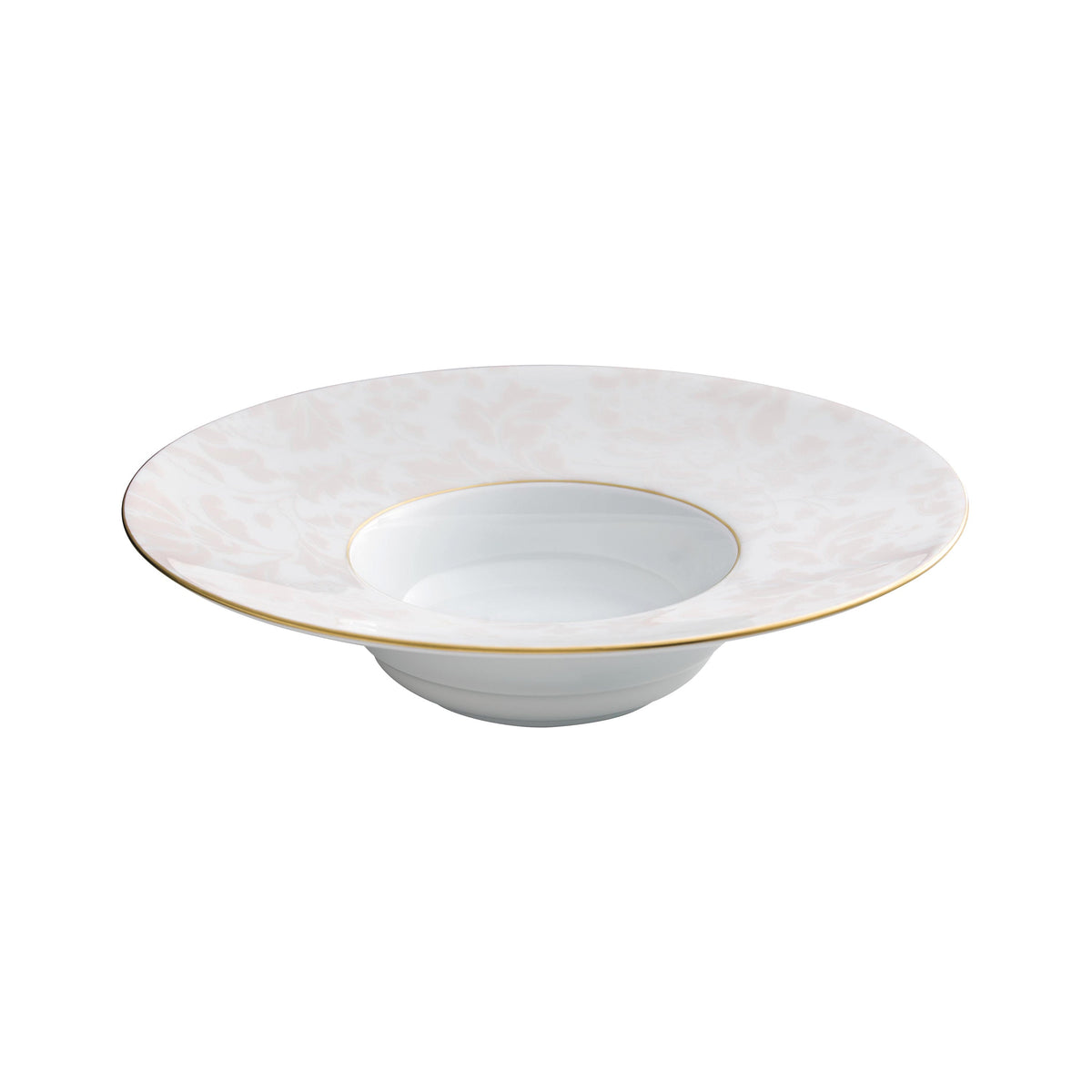 Jl Coquet INDIAN PEPPERY ROSÉ COLOUR DOLLAR COLOUR - Large Radiant Soup Plate - 10.4 in SKU: HOR1023BBA107