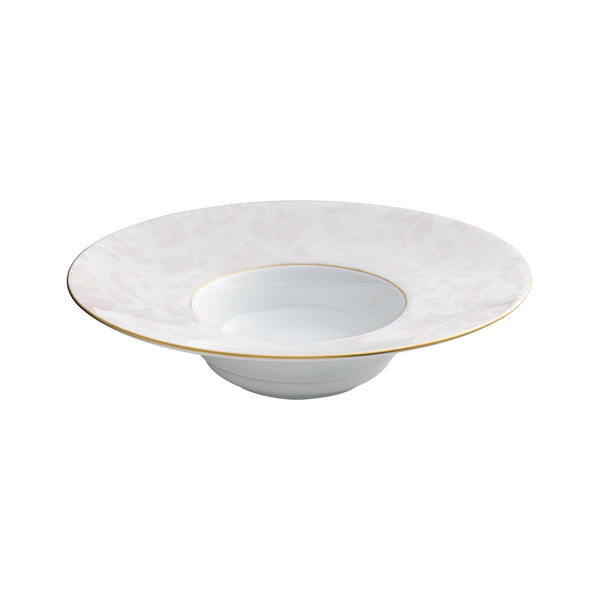 Jl Coquet INDIAN PEPPERY ROSÉ COLOUR DOLLAR COLOUR - Large Radiant Soup Plate - 10.4 in SKU: HOR1023BBA107