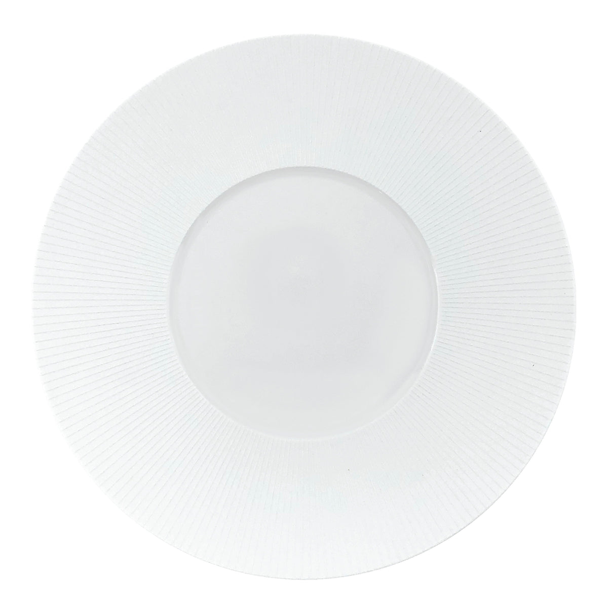 Jl Coquet BOLERO Satin White - Serving Plate - 12.6 in SKU: BOL1039BS0000