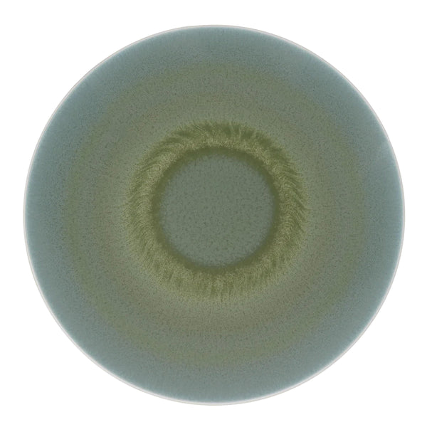 JL Coquet  TODRA Vert - Assiette de pr?sentation 12.6 Inch SKU: AGO1039TVERCREM000
