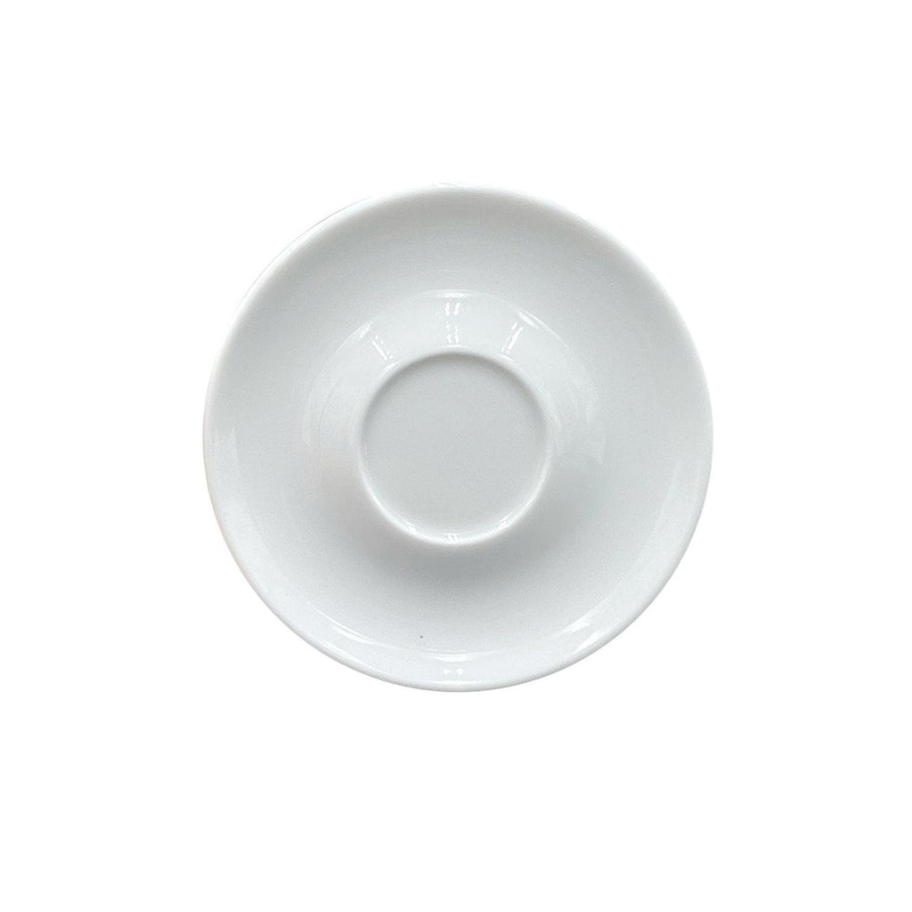 Turgla Delta-Coupe dia.6Inch  Round White Porcelain Saucer SKU: BST01CT00