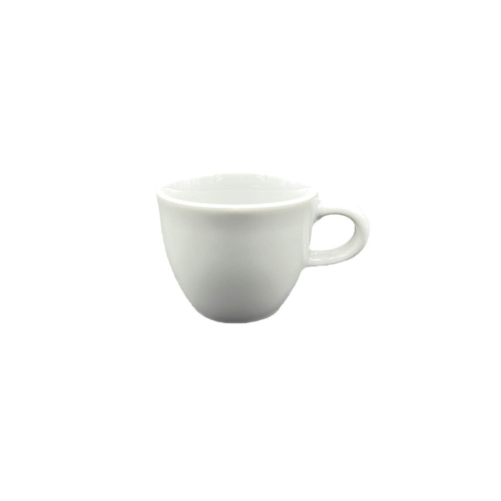 Turgla Delta-Coupe dia.2.5Inch  h:2Inch  3 oz. Round White Porcelain Cup SKU: BST01KF00