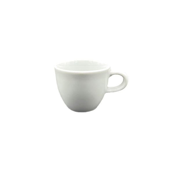 Turgla Delta-Coupe dia.2.5Inch  h:2Inch  3 oz. Round White Porcelain Cup SKU: BST01KF00