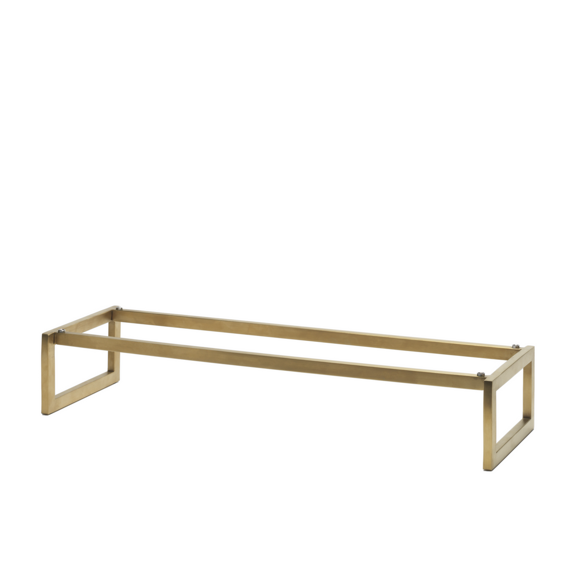 Craster Flow Low Brass Flat 2.4 Frame 530 ? 163 ? 95 mm / 
20.9 ? 6.4 ? 3.9 in SKU: BU_FL040