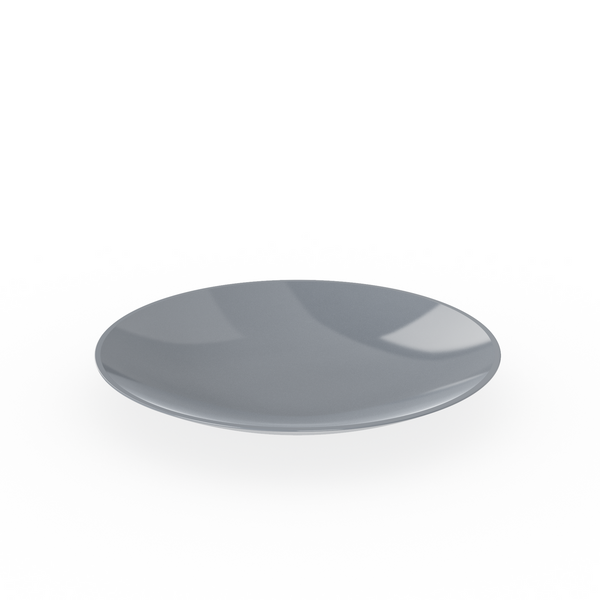 Craster Tilt Large Dark Grey Porcelain Platter 340 x 340 x 45 mm / 13.39 x 13.39 x 1.77 in SKU: BW_PP1501