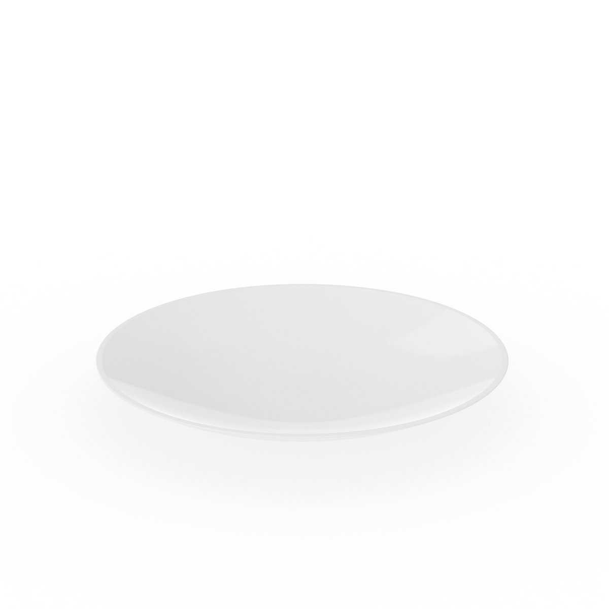 Craster Tilt Large White Porcelain Platter 340 x 340 x 45 mm / 13.39 x 13.39 x 1.77 in SKU: BW_PP1701