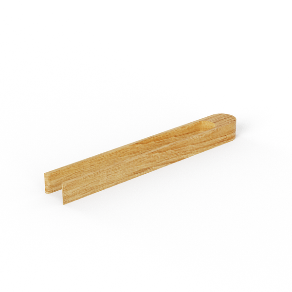 Craster Tilt Oak Tongs 300 x 40 x 25 mm / 11.81 x 1.57 x 0.98 in SKU: BU_TG011