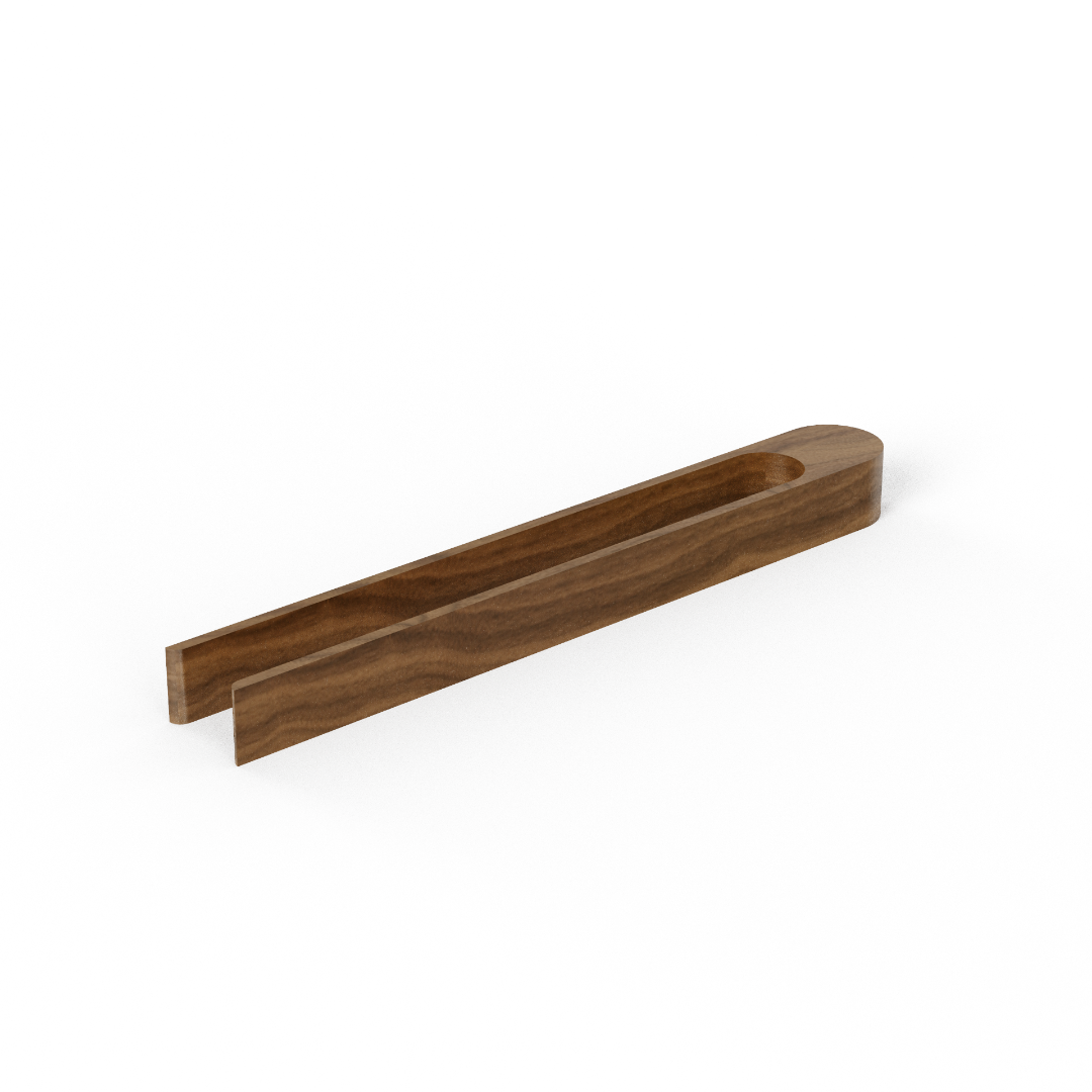 Craster Tilt Walnut Tongs 300 x 40 x 25 mm / 11.81 x 1.57 x 0.98 in SKU: BU_TG001