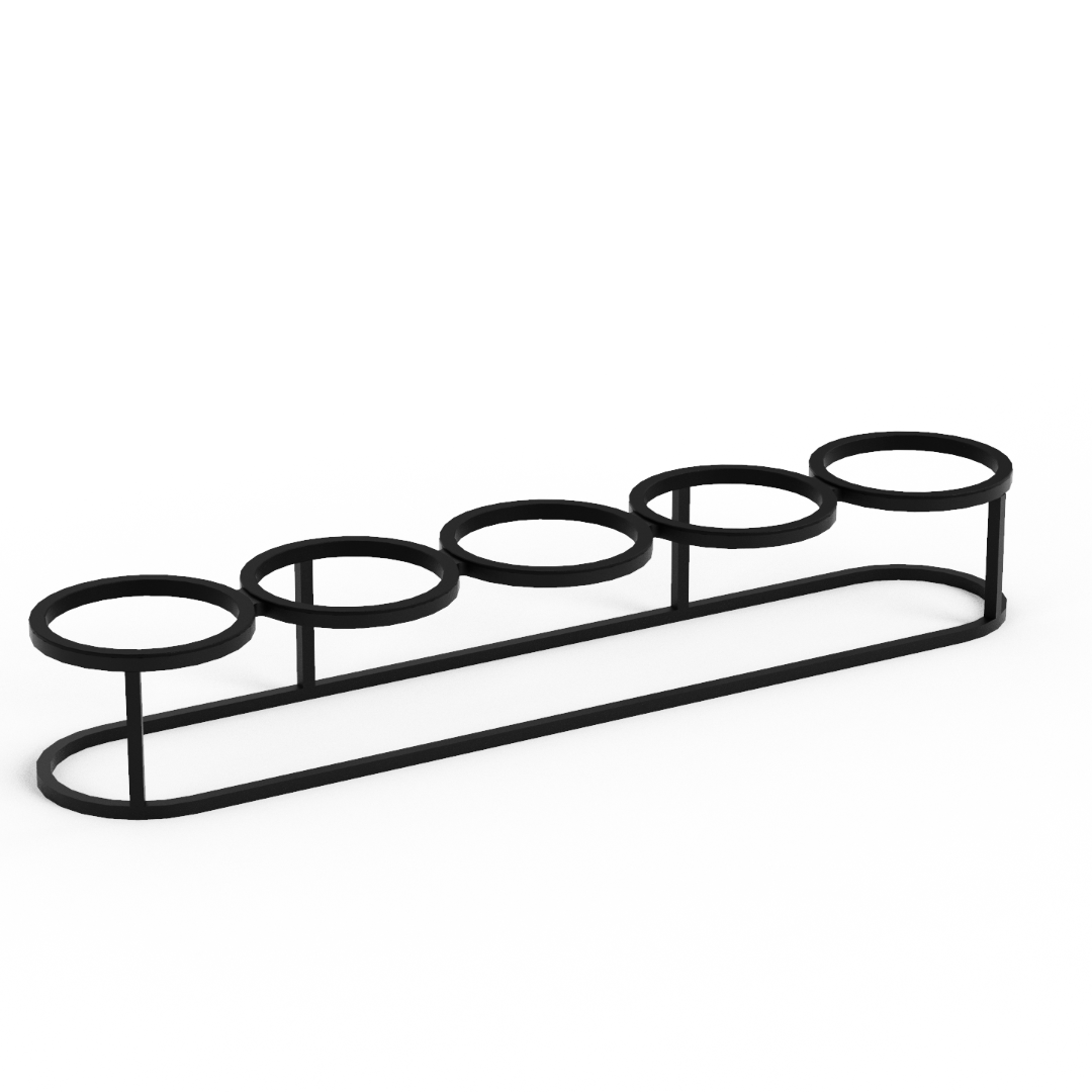 Craster Tilt Mini Med Quintuple Frame - Black 641 x 125 x 182 mm / 25.24 x 4.92 x 7.17 in SKU: BU_QR023