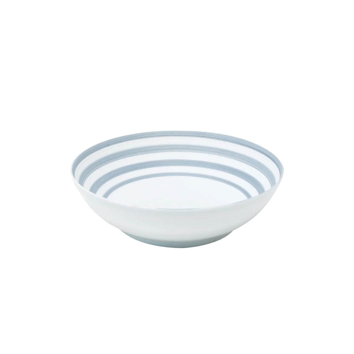 Jl Coquet HEMISPHERE Striped Storm Blue - Small Salad Bowl - 6.7 in SKU: HEM2014BS0072