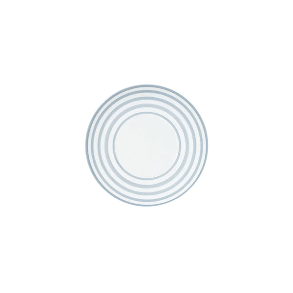 Jl Coquet HEMISPHERE Striped Storm Blue - Bread Plate - 6.1 in SKU: HEM1008BS0072