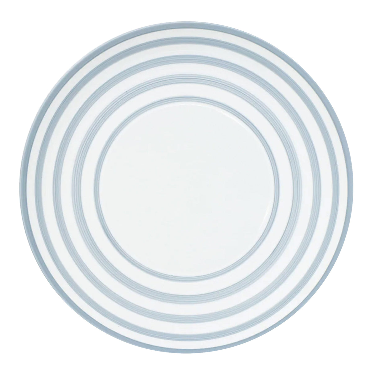 Jl Coquet HEMISPHERE Striped Storm Blue - Serving Plate - 12.6 in SKU: HEM1039BS0072