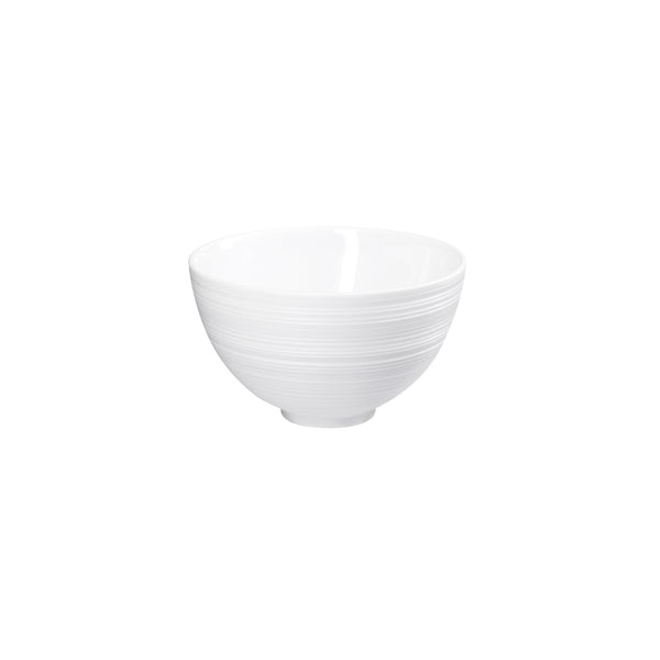 Jl Coquet HEMISPHERE Satin White - Rice Bowl - 3.7 in SKU: HEM2003BS0000