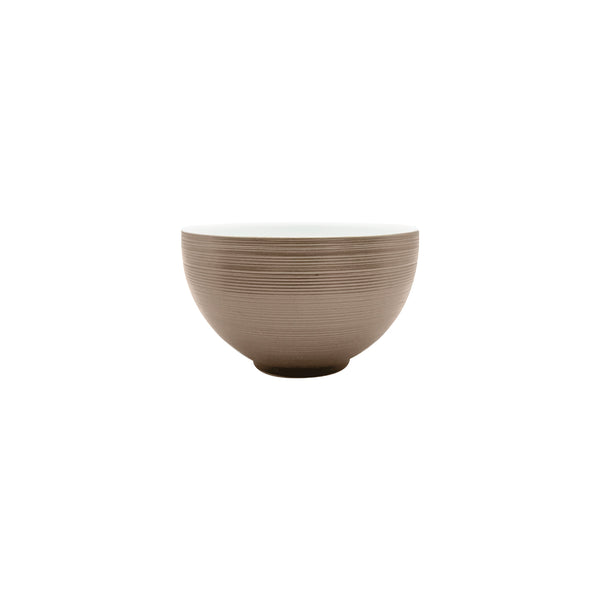 Jl Coquet HEMISPHERE Metallic Grey - Rice Bowl - 3.7 in SKU: HEM2003BS0030