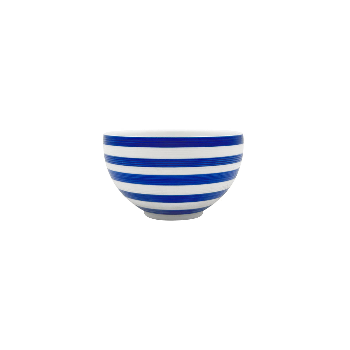 Jl Coquet HEMISPHERE Striped Royal Blue - Rice Bowl - 3.7 in SKU: HEM2003BS0094