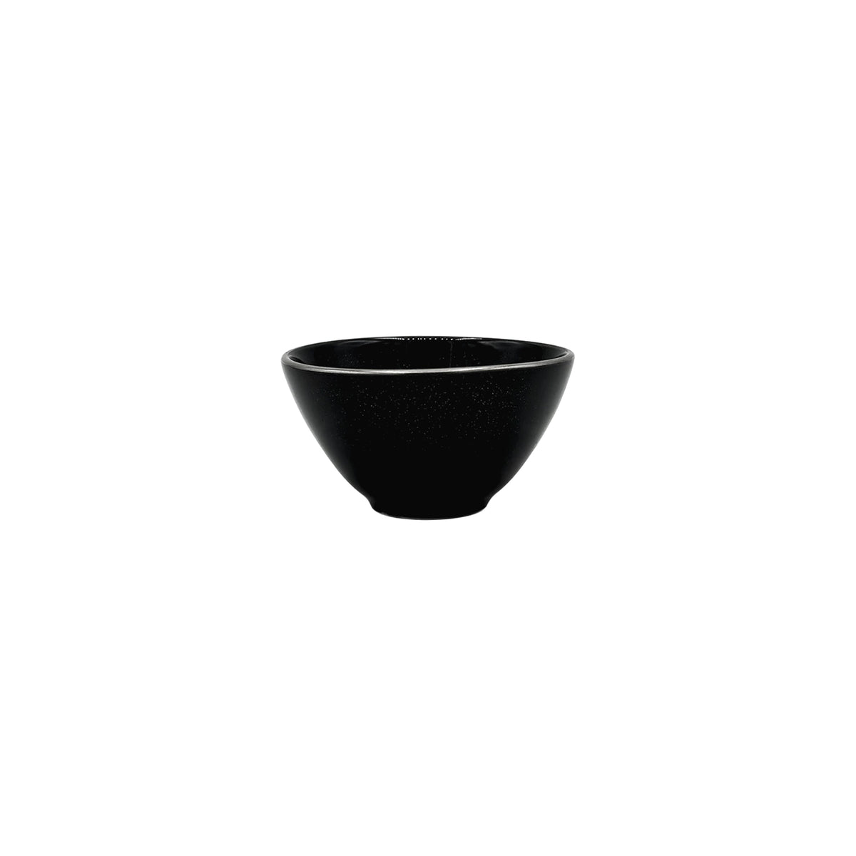 Jaune de Chrome BLACK GLITTER Platinum Net - Sake Bowl  - 1.4 fl oz SKU: LAS2004NPAINPAIP00