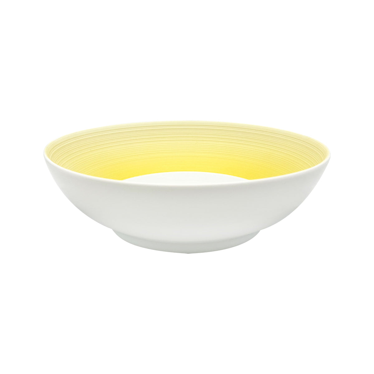 Jl Coquet HEMISPHERE Mimosa Yellow - Large Salad Bowl - 7.7 in SKU: HEM2013BS0288