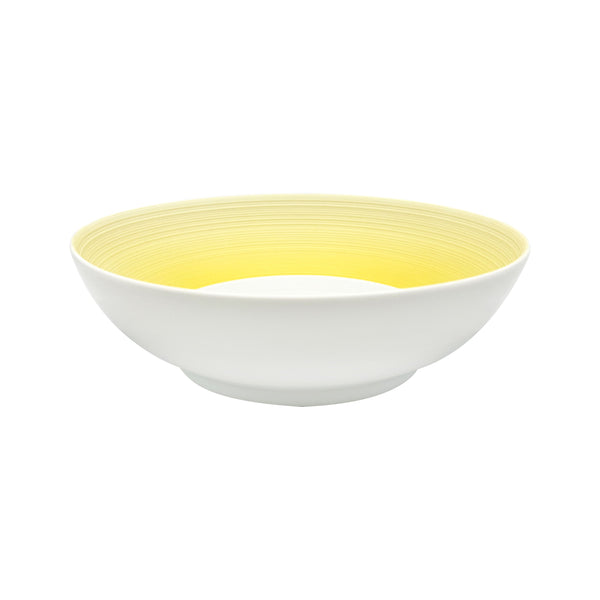 Jl Coquet HEMISPHERE Mimosa Yellow - Large Salad Bowl - 7.7 in SKU: HEM2013BS0288