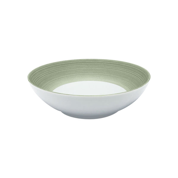 Jl Coquet HEMISPHERE Khaki Green - Large Salad Bowl - 7.7 in SKU: HEM2013BS0063