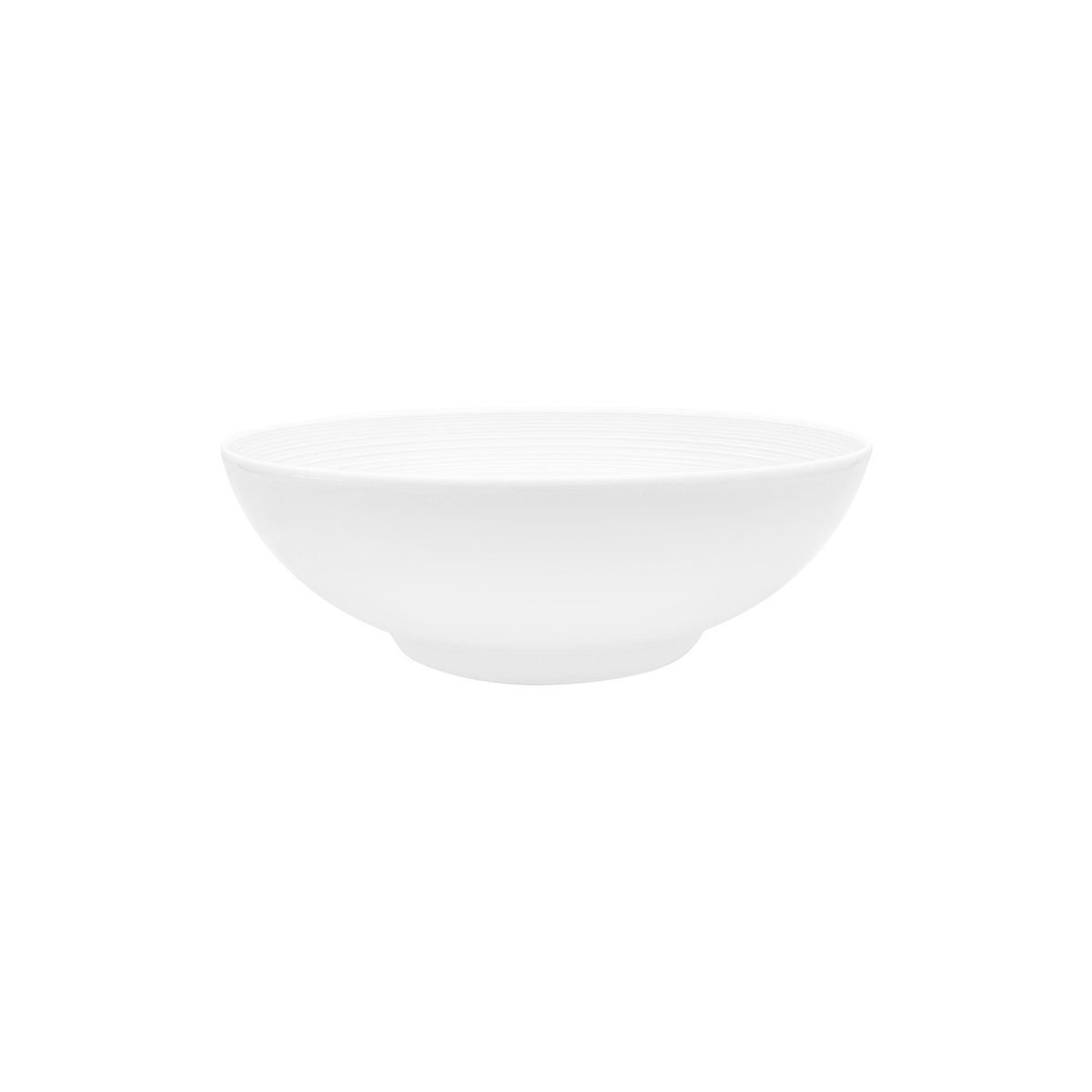 Jl Coquet HEMISPHERE Satin White - Small Salad Bowl - 6.7 in SKU: HEM2014BS0000