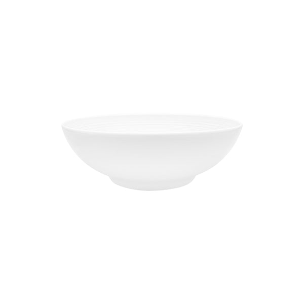 Jl Coquet HEMISPHERE Satin White - Small Salad Bowl - 6.7 in SKU: HEM2014BS0000