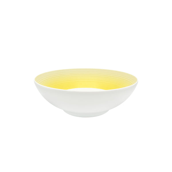 Jl Coquet HEMISPHERE Mimosa Yellow - Small Salad Bowl - 6.7 in SKU: HEM2014BS0288