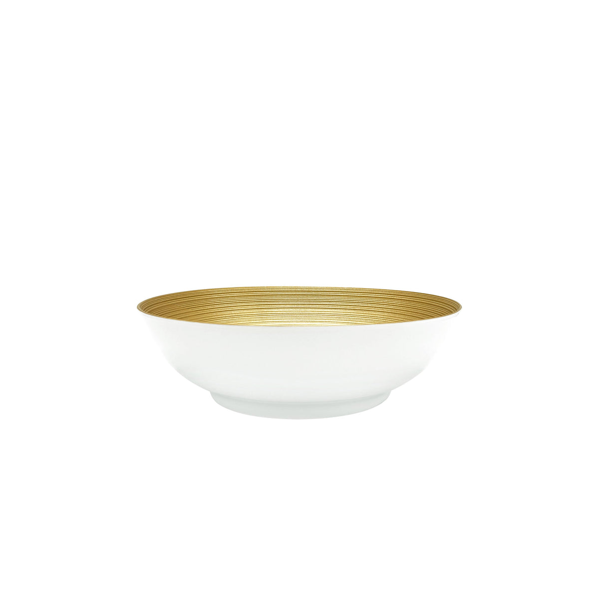 Jl Coquet HEMISPHERE Gold - Small Salad Bowl - 6.7 in SKU: HEM2014BSA002