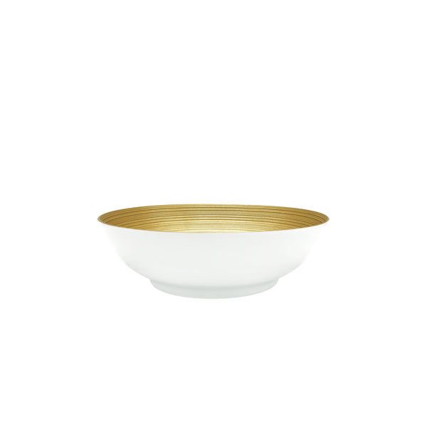 Jl Coquet HEMISPHERE Gold - Small Salad Bowl - 6.7 in SKU: HEM2014BSA002