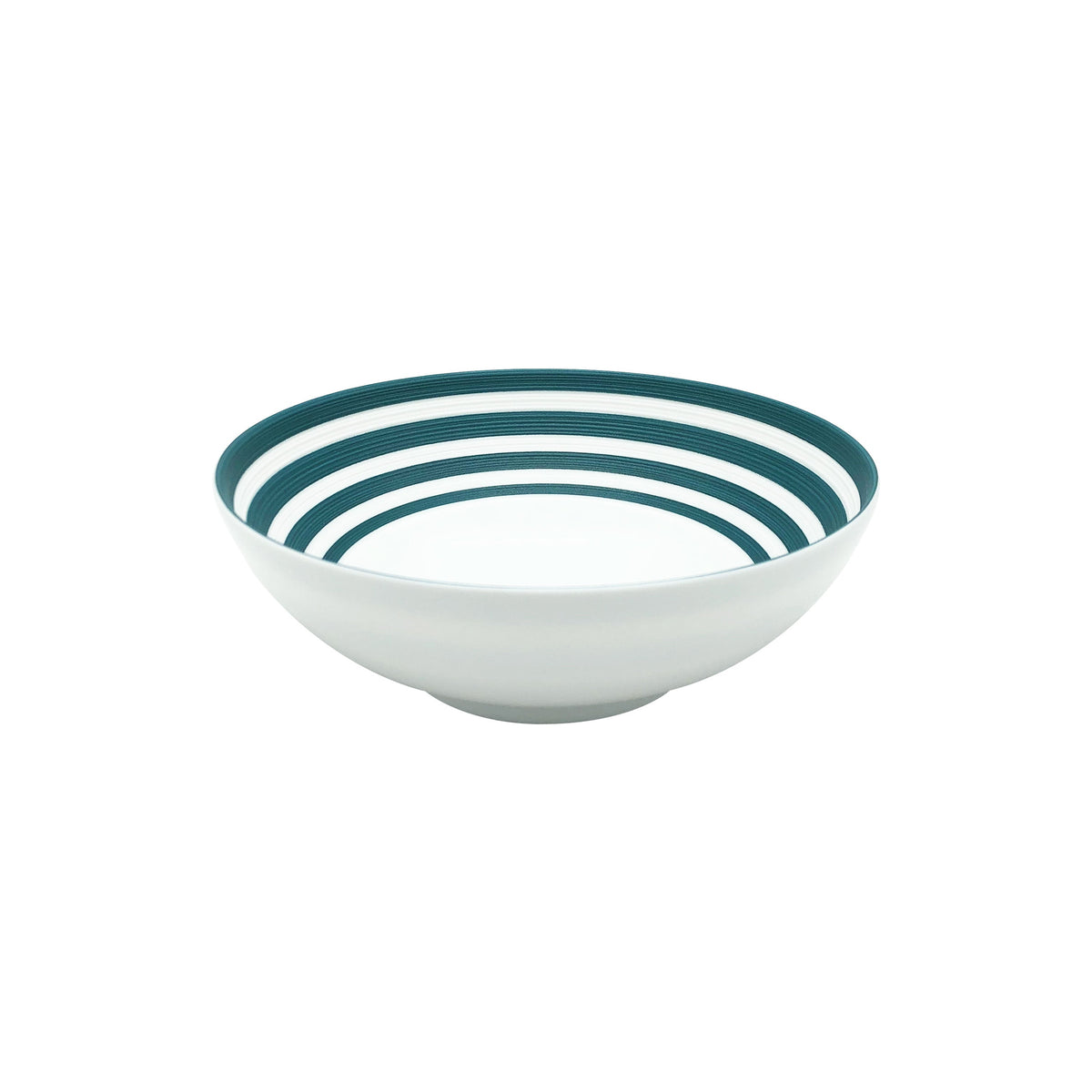 Jl Coquet HEMISPHERE Striped Persian Blue - Small Salad Bowl - 6.7 in SKU: HEM2014BS0280