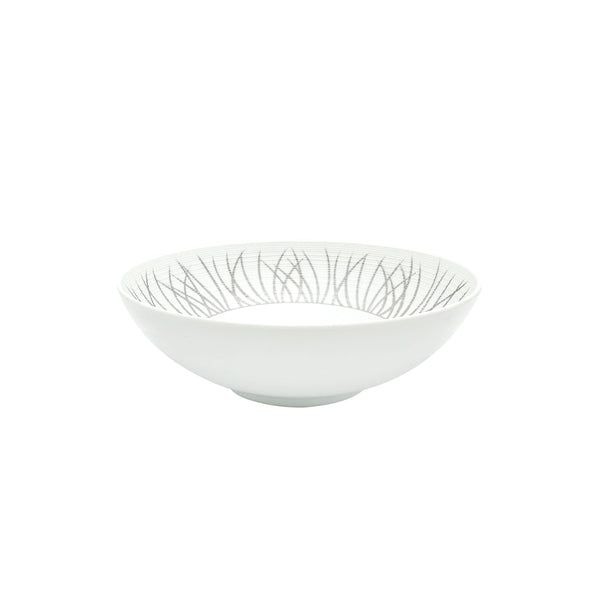 Jl Coquet HEMISPHERE Platinum Tundra - Small Salad Bowl - 6.7 in SKU: HEM2014BSP033