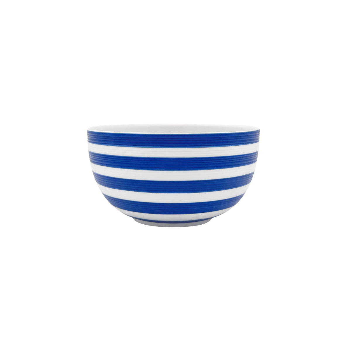 Jl Coquet HEMISPHERE Striped Royal Blue - Soup Bowl - 4.5 in SKU: HEM2006BS0094