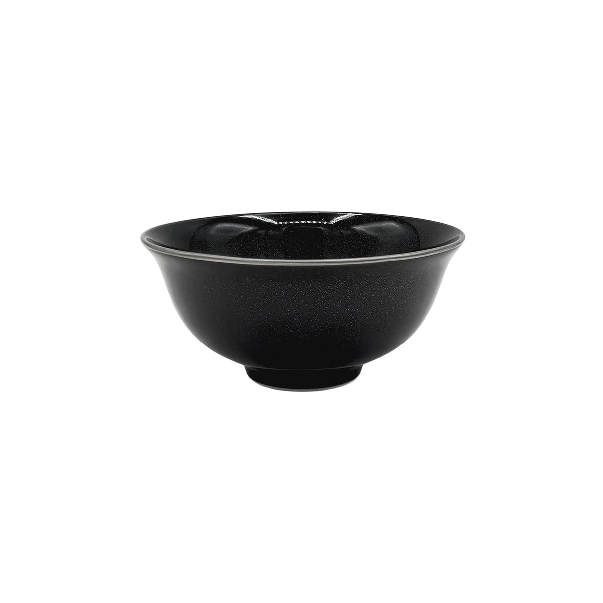 Jaune de Chrome BLACK GLITTER Platinum Net - Soup Bowl, Asian Line  - 5.5 in SKU: LAS2006NPAINPAIP00