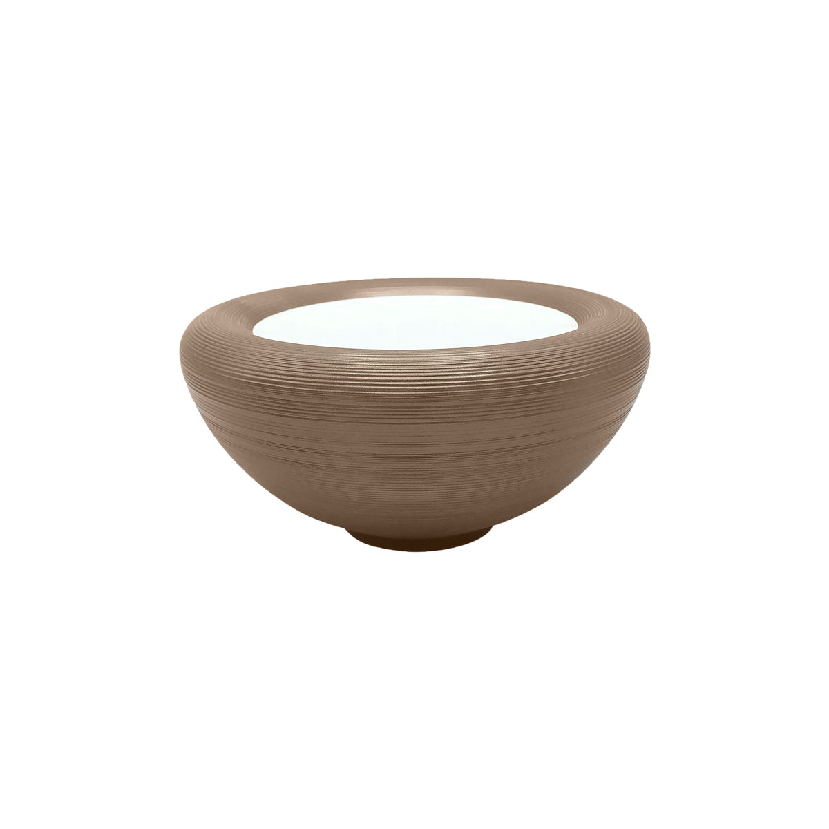 Jl Coquet HEMISPHERE Metallic Grey - Bubble Bowl - 13.5 fl oz SKU: HEM2032BS0030