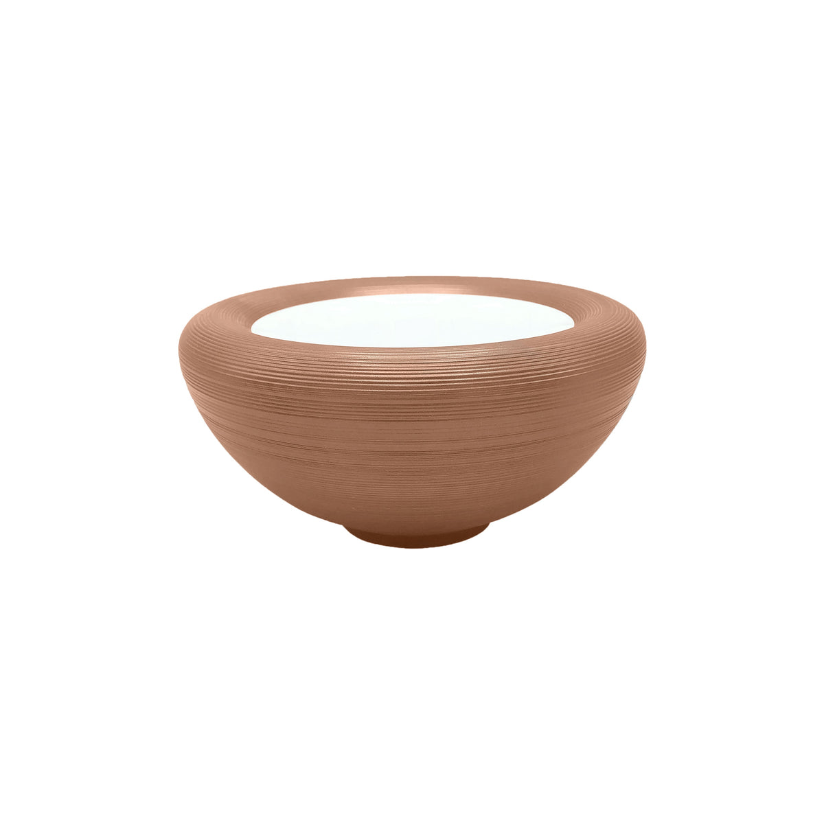 Jl Coquet HEMISPHERE Metallic Rose - Bubble Bowl - 13.5 fl oz SKU: HEM2032BS0048