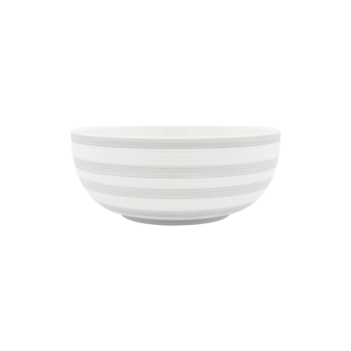 Jl Coquet HEMISPHERE Striped Gray - Korean Bowl - 5.5 in SKU: HEM2036BS0079