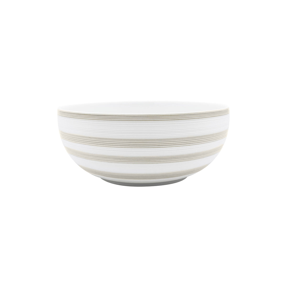 Jl Coquet Hemisphere Striped Vanilla - Korean Bowl - 5.5 in SKU: HEM2036BS0082