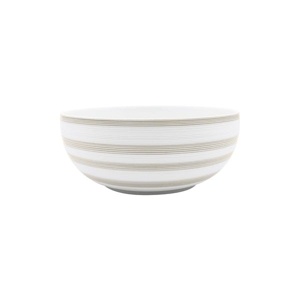 Jl Coquet Hemisphere Striped Vanilla - Korean Bowl - 5.5 in SKU: HEM2036BS0082