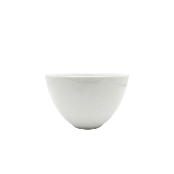 Jl Coquet White on White Thistles - Maxi Bowl - 15.2 fl oz SKU: HOR2009BB0016