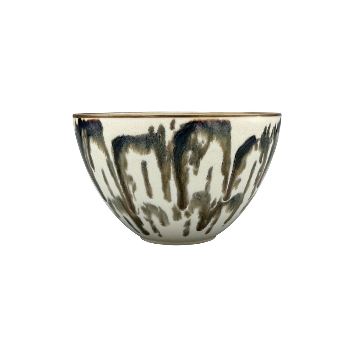 JL Coquet  ?CAILLE CR?ME Filet Bronze - Bol Maxi 5.12 Inch SKU: HOR2009ECRECREMB00