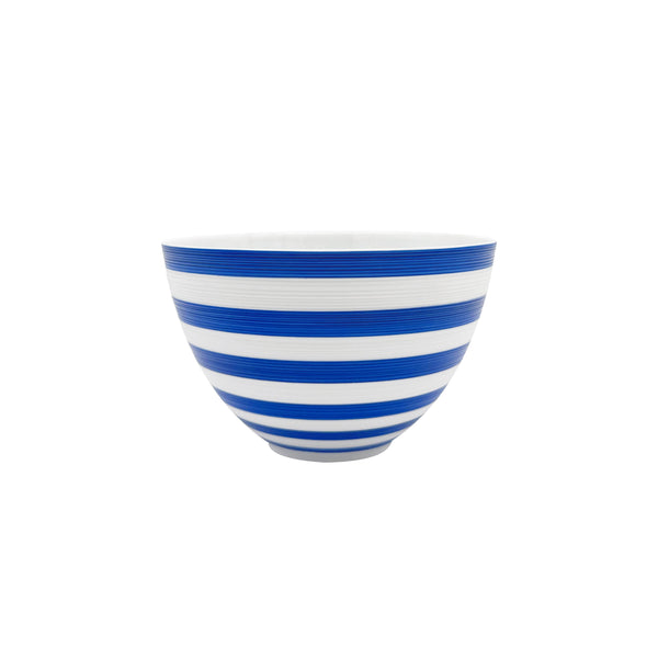 Jl Coquet HEMISPHERE Striped Royal Blue - Maxi Bowl - 15.2 fl oz SKU: HEM2009BS0094
